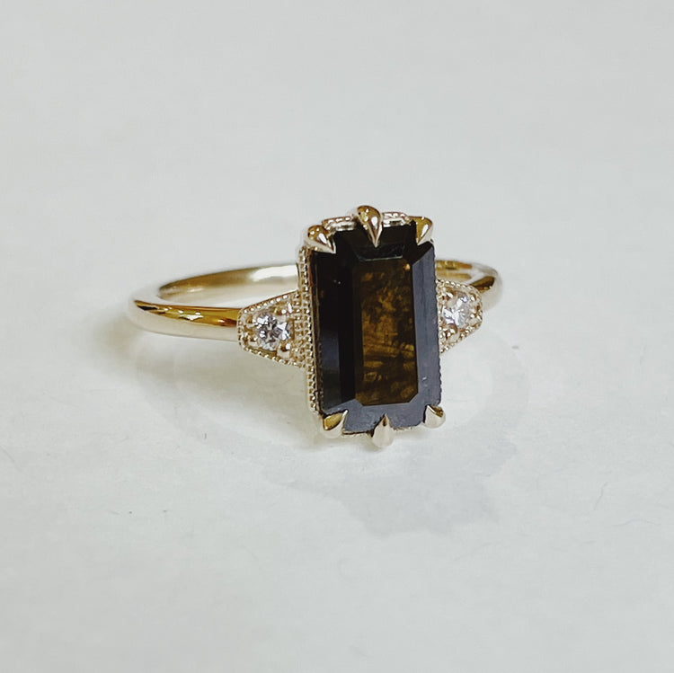 1.72ct Emerald-Cut “Niko” Diamond Ring