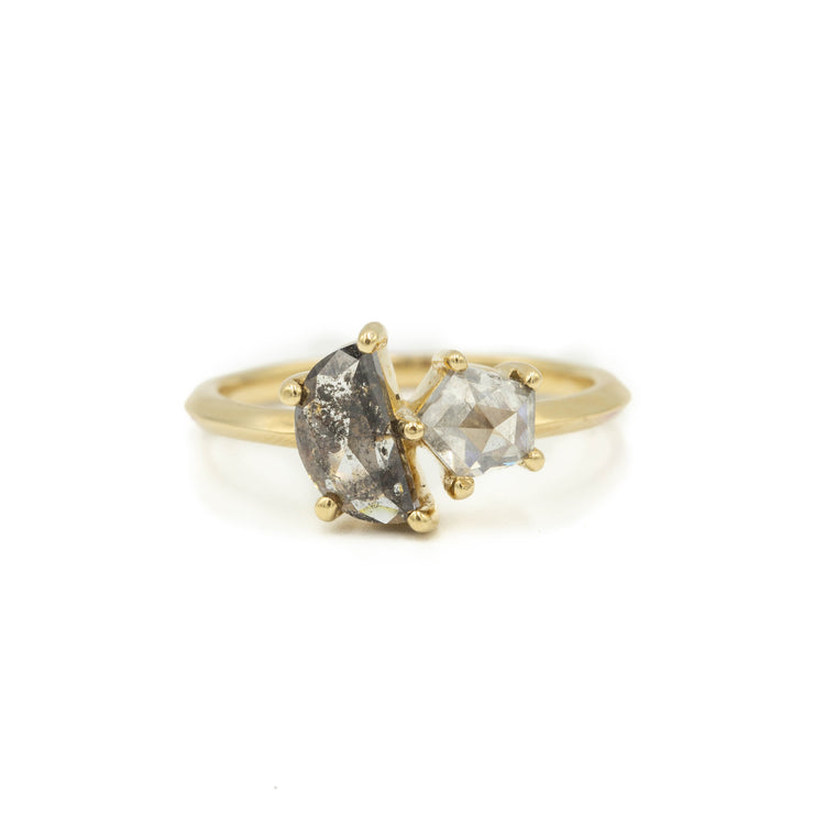 .87ct Moon .70ct Star Toi De Moi Diamond Ring