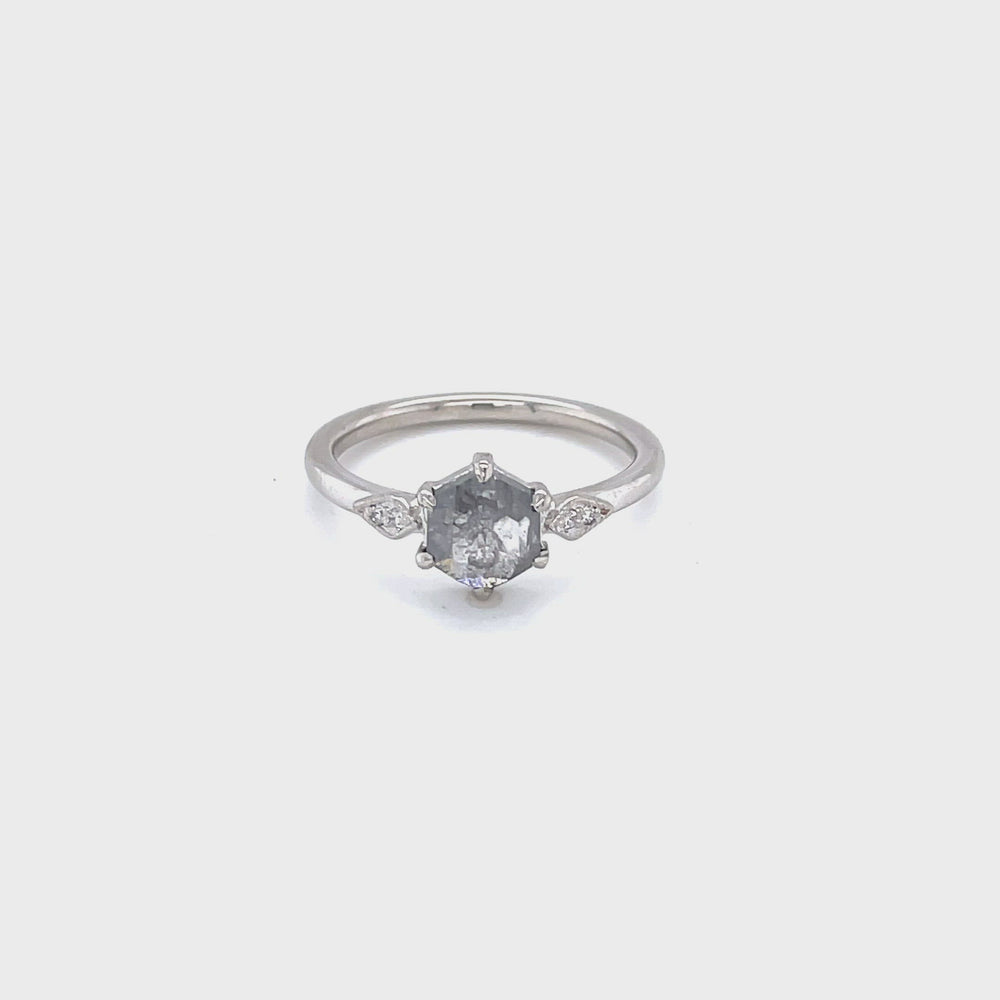 .97ct Hex-Shaped 