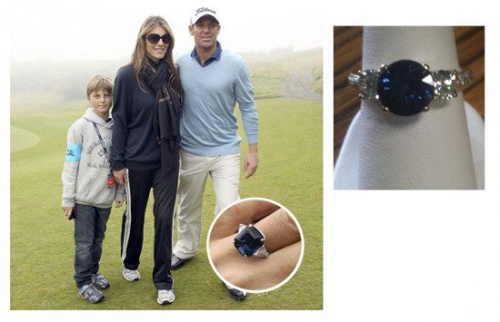 Elizabeth Hurley's Sapphire Engagement Ring!