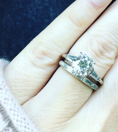A Perfect Vintage Ring For A Perfect Couple!