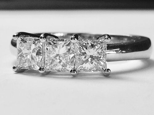 3-Stone Diamond Ring In Honor Of 3 Wonderful Kids