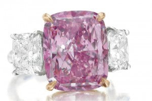 10.09 Carat Fancy Vivid Purple-Pink Diamond To Collect $12-$15 Million at Auction - old