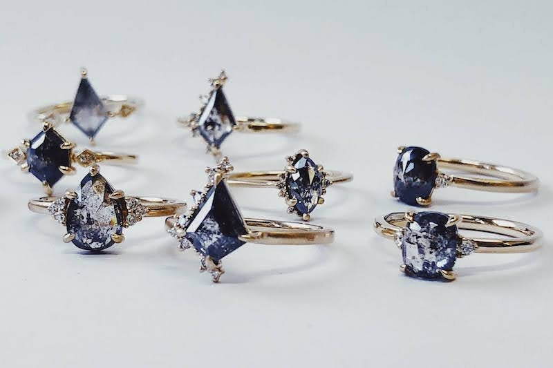 Salt-and-Pepper Diamonds - An Ethical Alternative for the Modern Couple