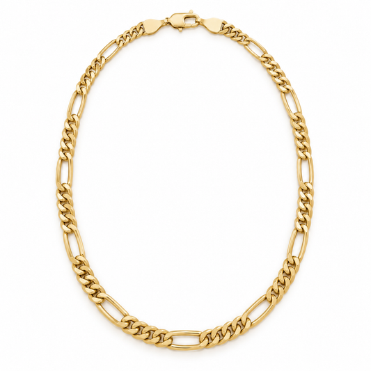 14ky 4mm Figaro Vintage Chain