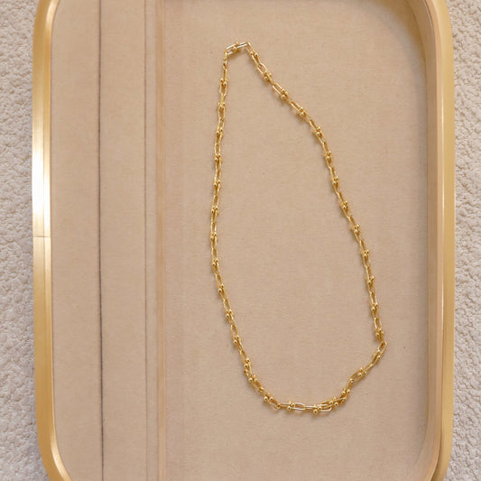 14ky 3.85mm Semi-Solid Hardware Link Chain