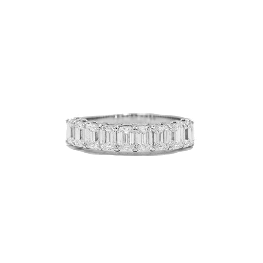 14kw 1.80ctw Emerald-Cut Diamond Band