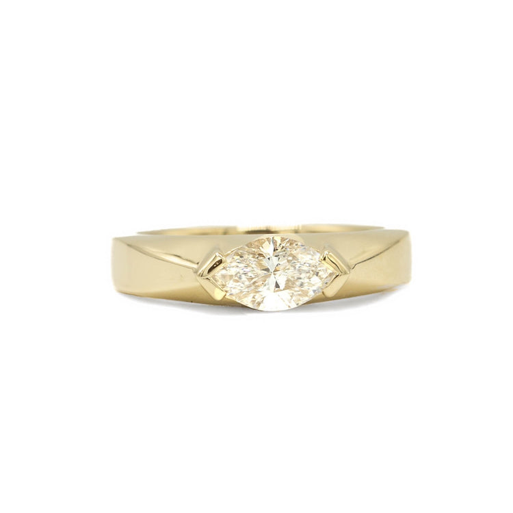 .71ct Marquise-Shaped East-West Diamond Band