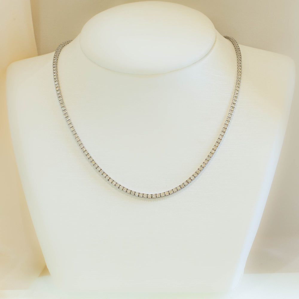 5.5ctw Diamond Riviera Tennis Necklace