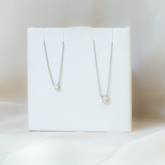 .37ct Floating Diamond Necklace