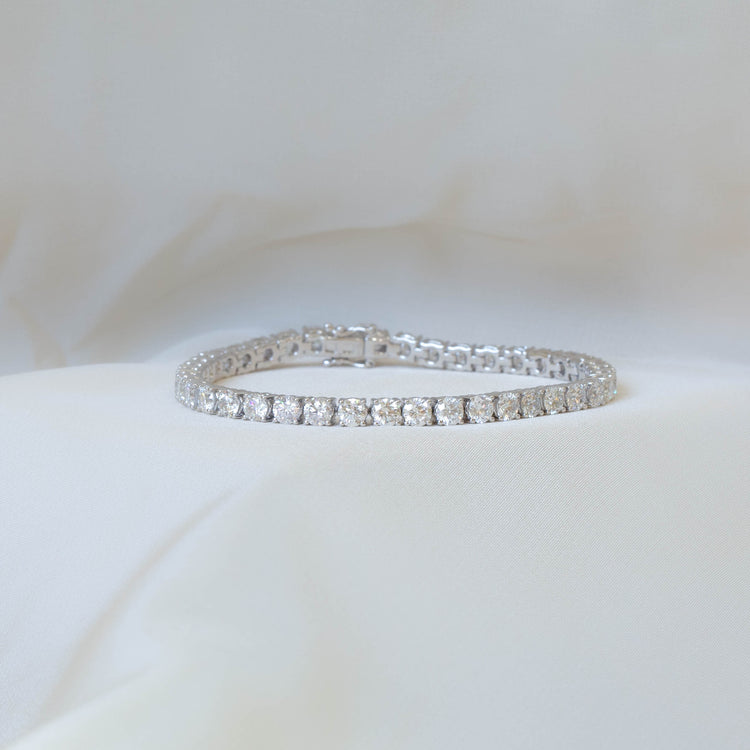 13.65ctw Diamond Tennis Bracelet