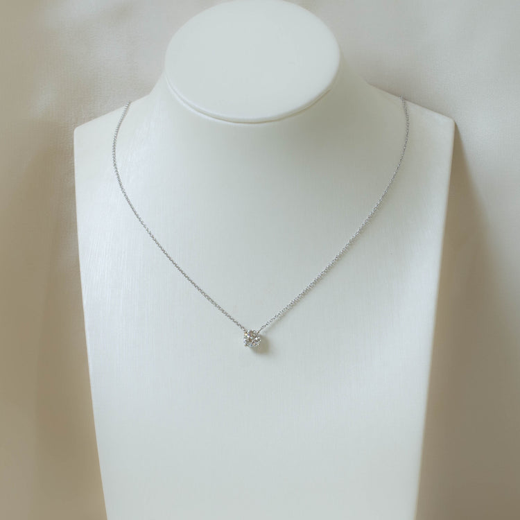 .37ct Floating Diamond Necklace