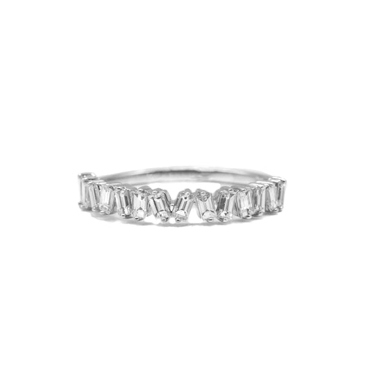 14kw .50ctw Baguette Diamond Band