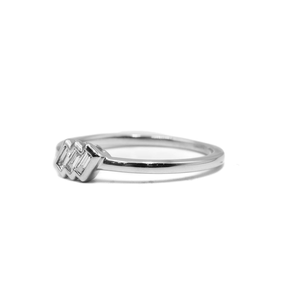 3-Stone Baguette Diamond Ring
