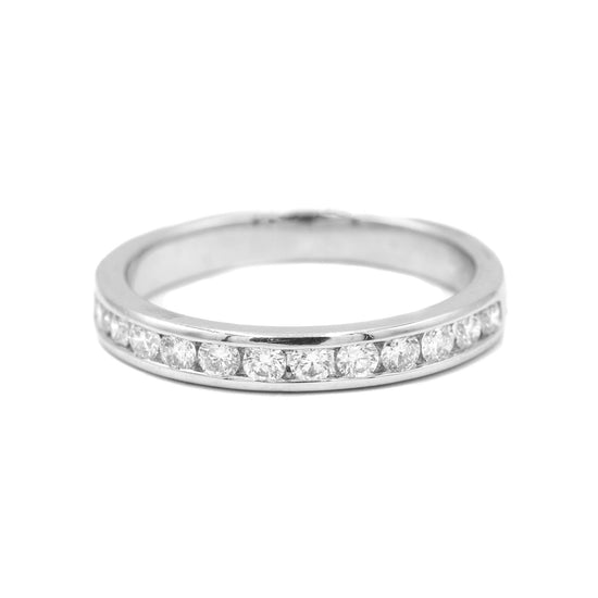 Platinum .30ctw Channel Band