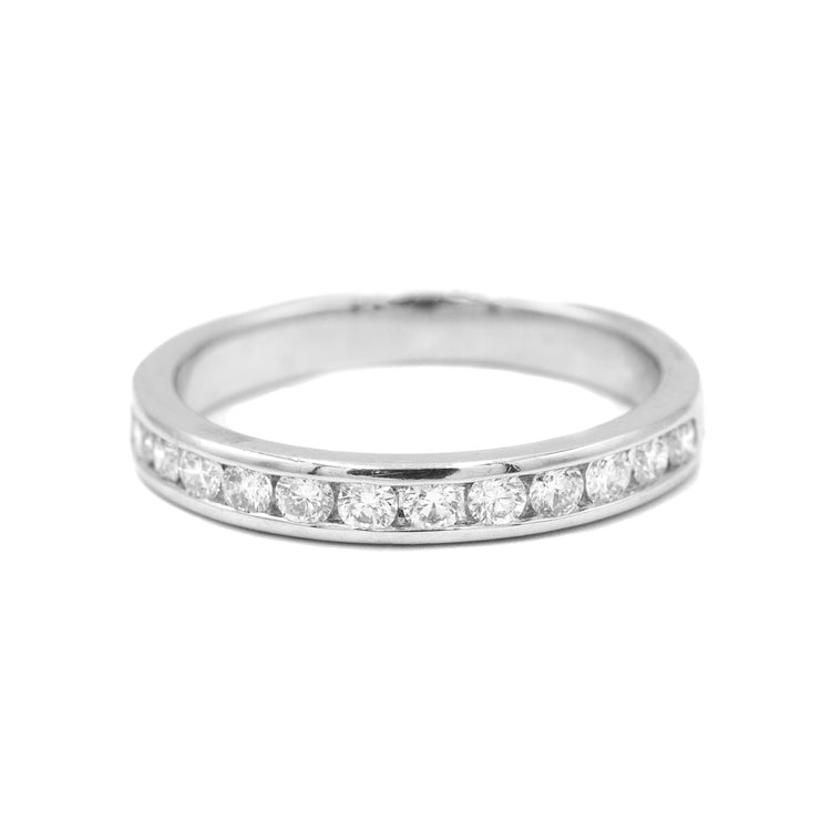 Platinum .30ctw Channel Band