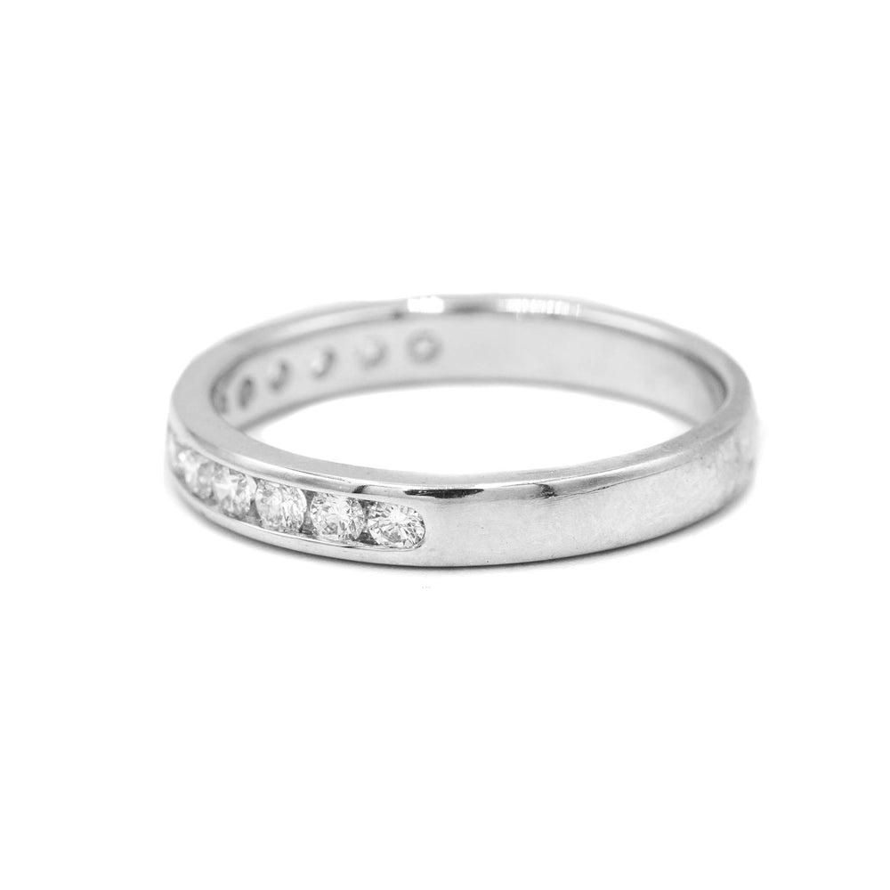 Platinum .30ctw Channel Band
