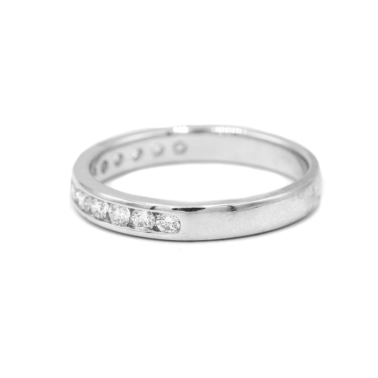 Platinum .30ctw Channel Band