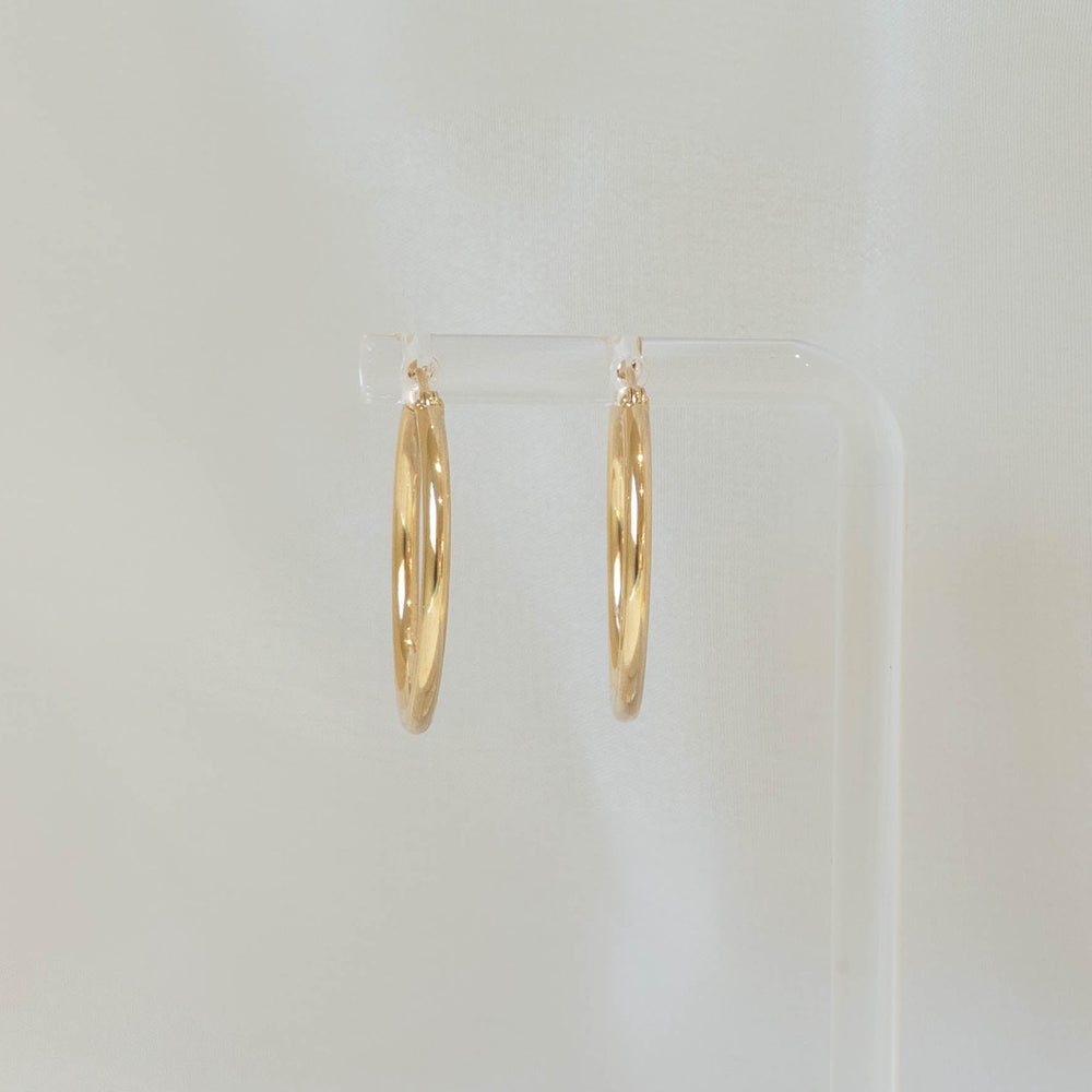 14ky 25mm Gold Hoops