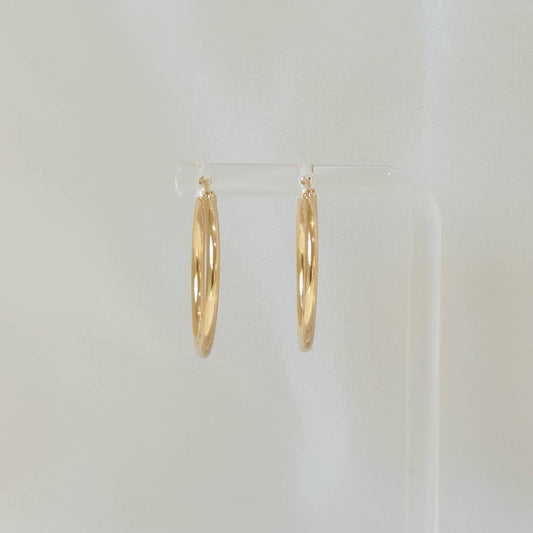 14ky 25mm Gold Hoops