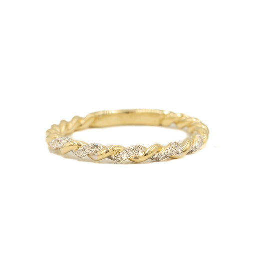 Twist Diamond Band by Urbaetis