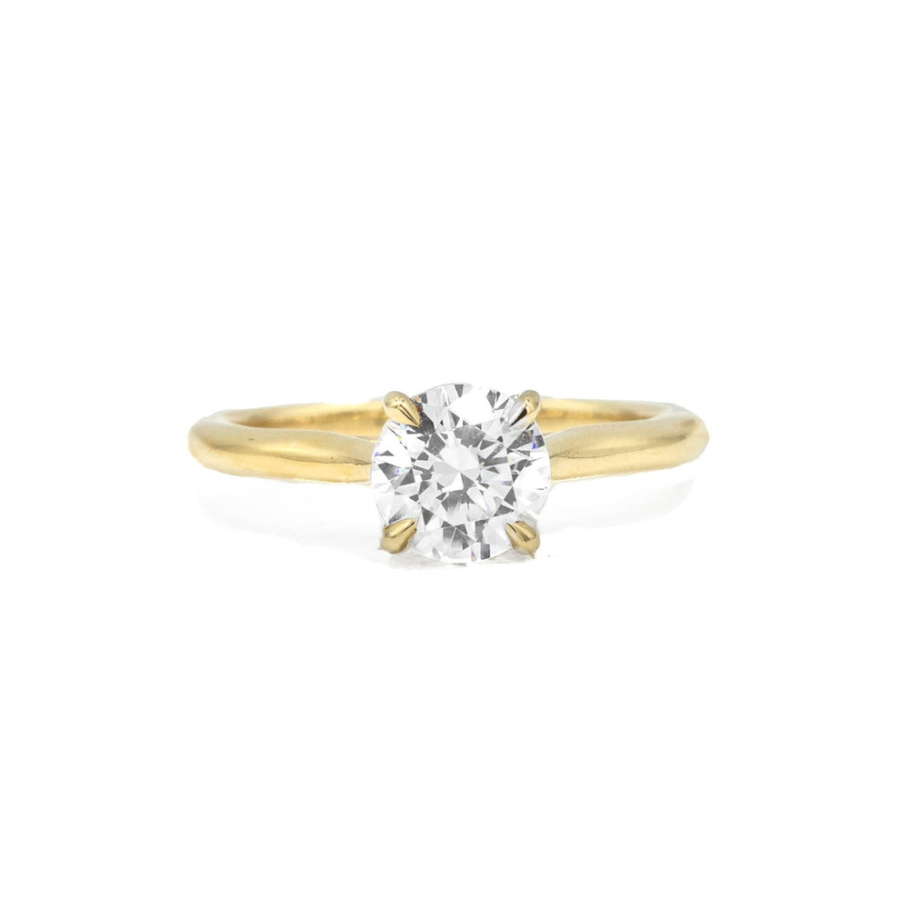 14ky Petite Diamond Engagement Ring