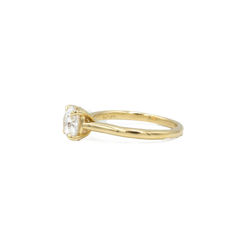 14ky Petite Diamond Engagement Ring