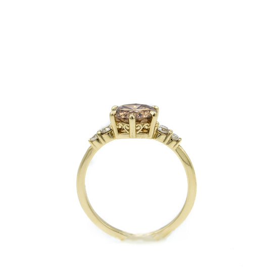 1.64ct Cognac Diamond Ring