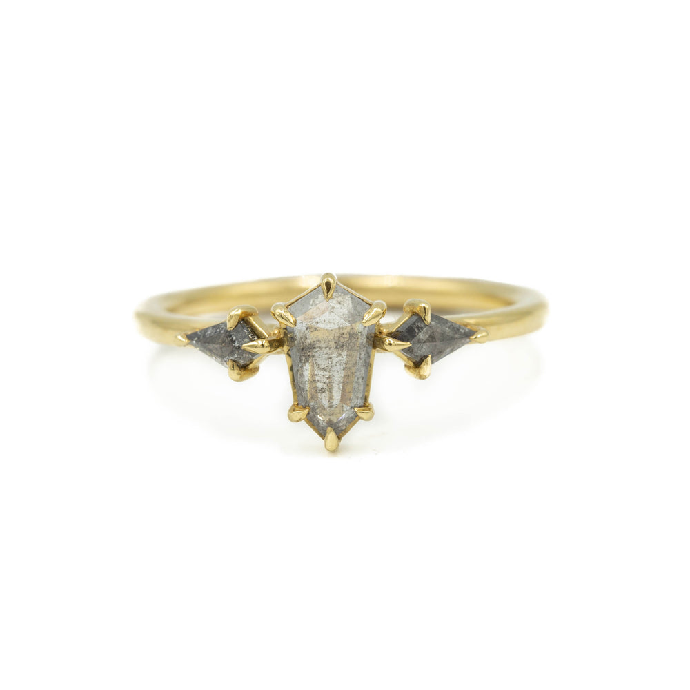 0.53ct Geometric Salt & Pepper 