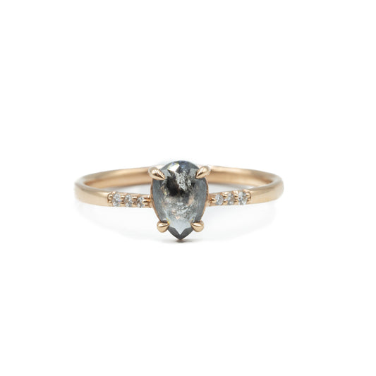.82ct "Army" Pear-Shaped Diamond Ring