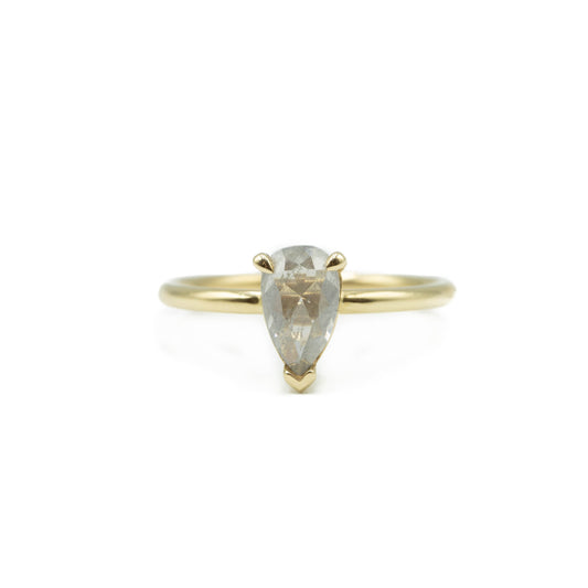 1.19ct 3-Prong Pear Solitaire Ring