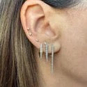 14ky .22ctw Cutout Diamond 