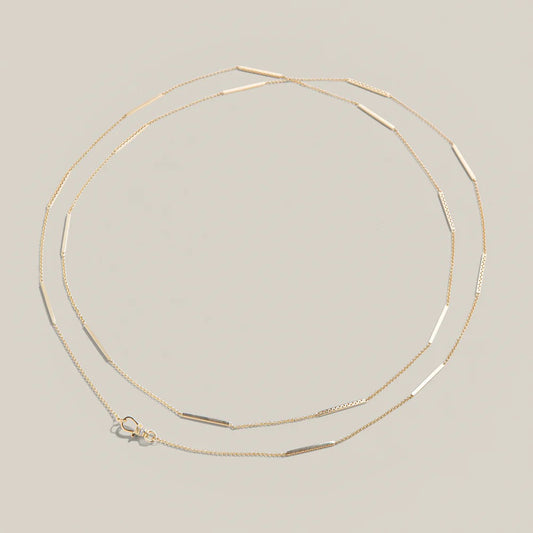 14ky Diamond Muff Necklace by Lucy Delius