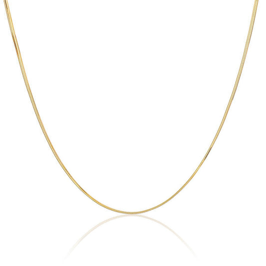 14ky 16" 2mm Snake Chain Necklace