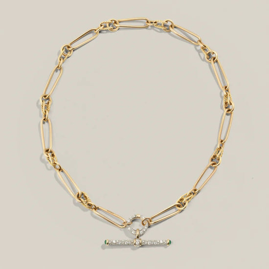 14ky Twisted Link Chain by Lucy Delius