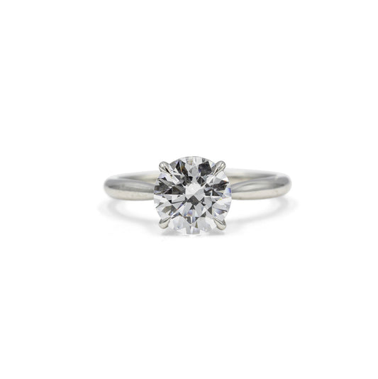 Platinum 4-Prong Cathedral
