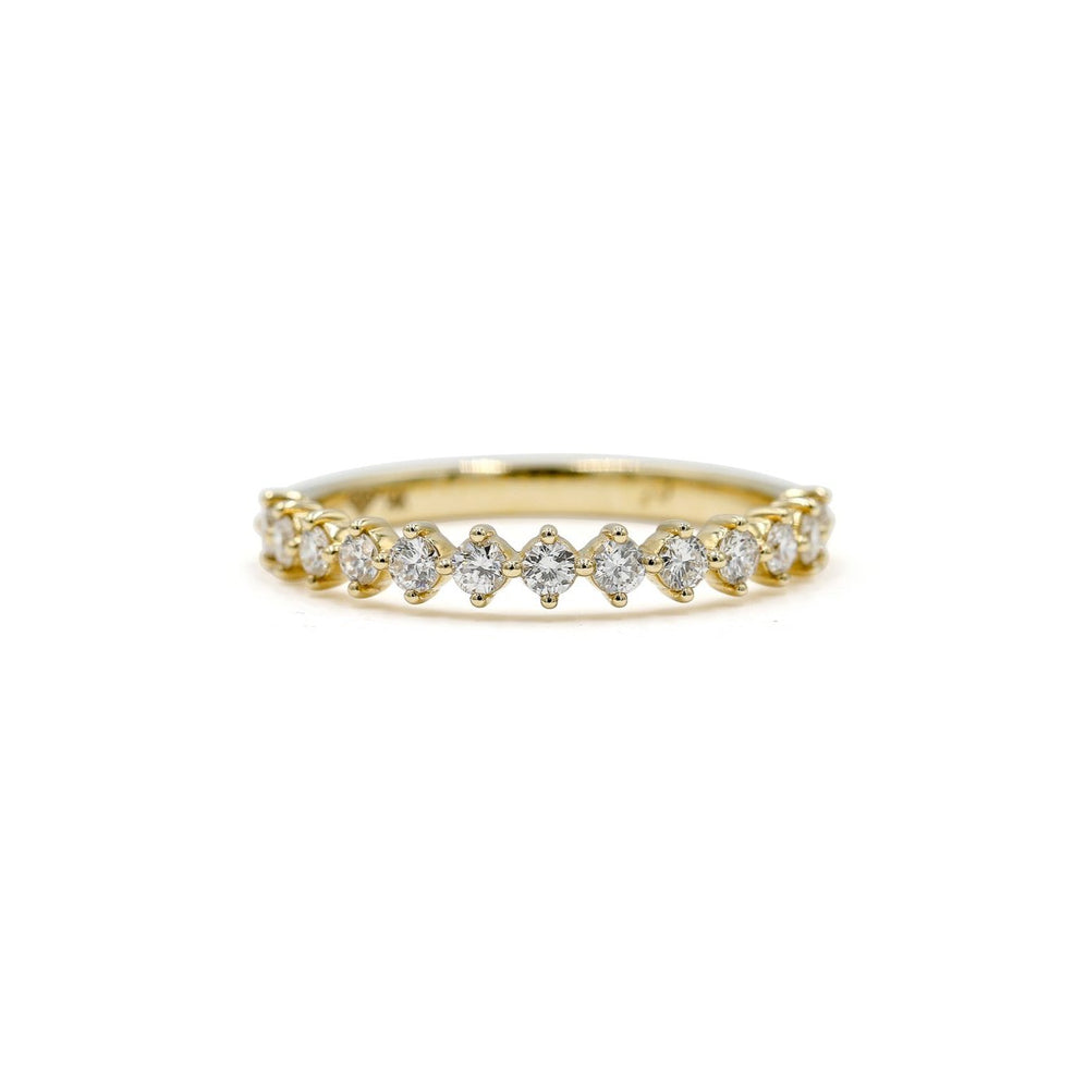 14ky .39ctw Compass Diamond Band