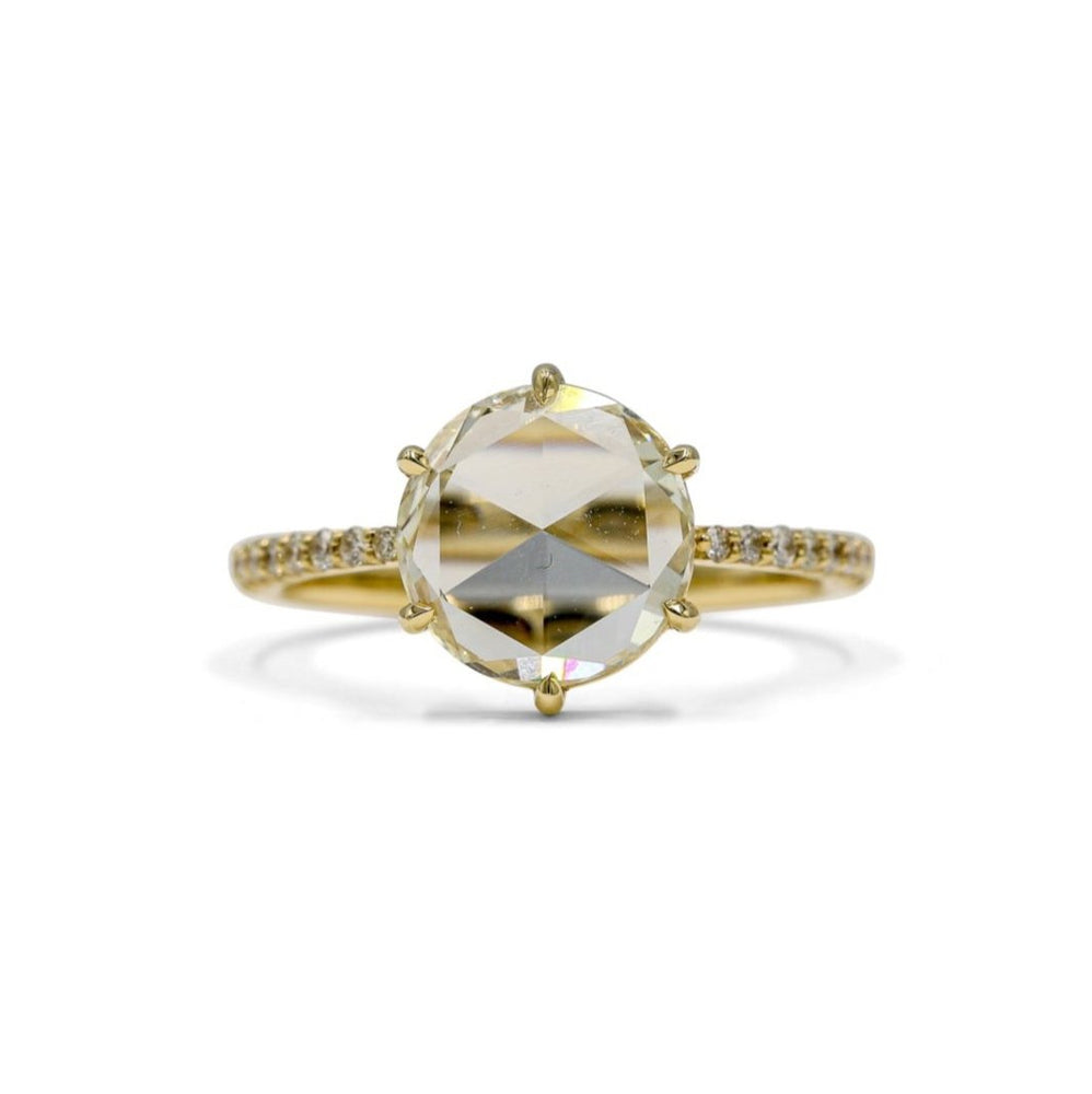 14ky 2.34ct Rose-Cut 