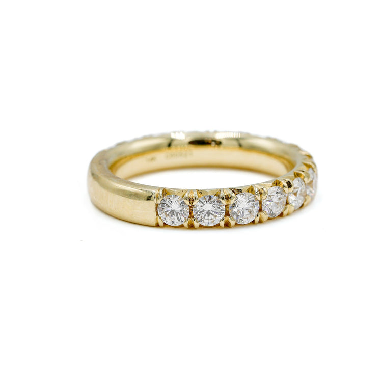 14ky 1.51ctw Lab Diamond French Band