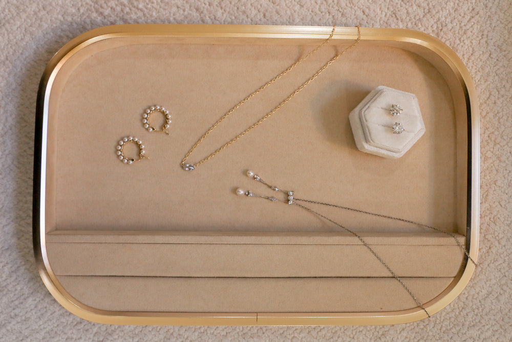 Platinum Vintage Diamond & Pearl Necklace