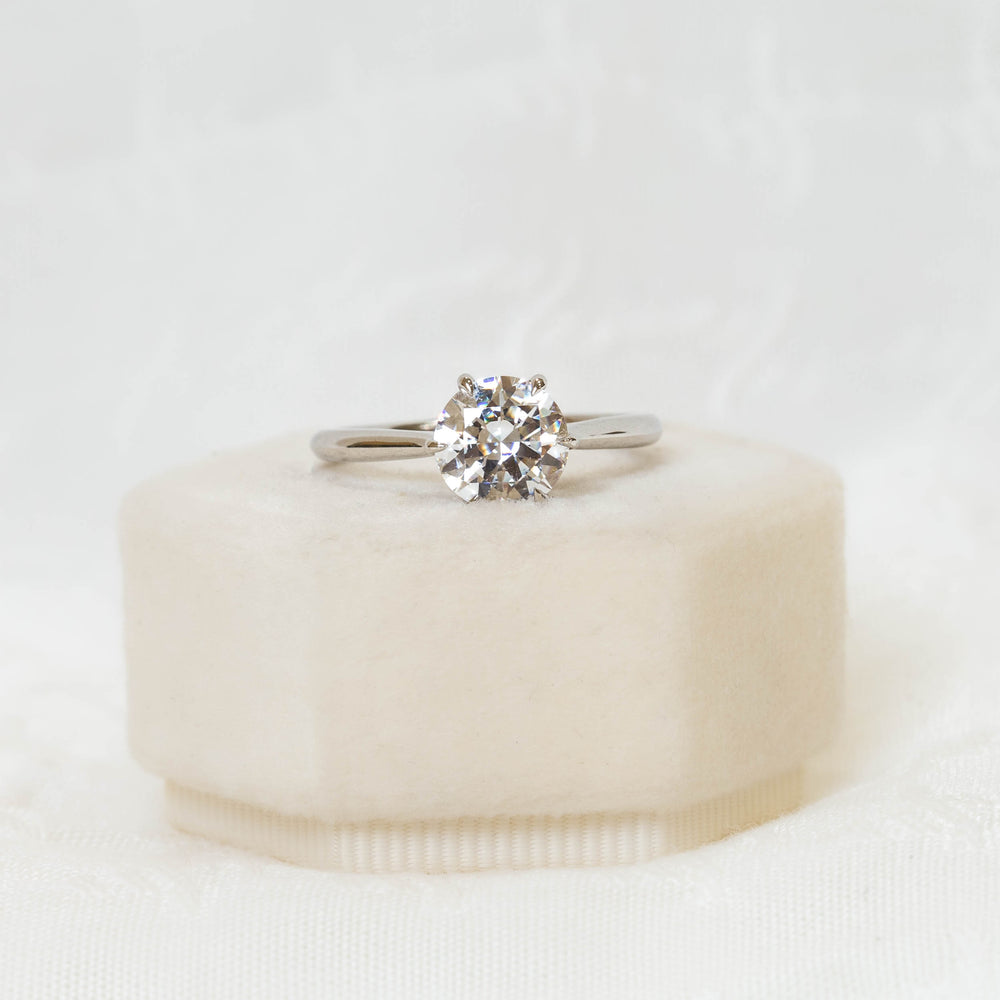 Platinum 6-Prong Solitaire