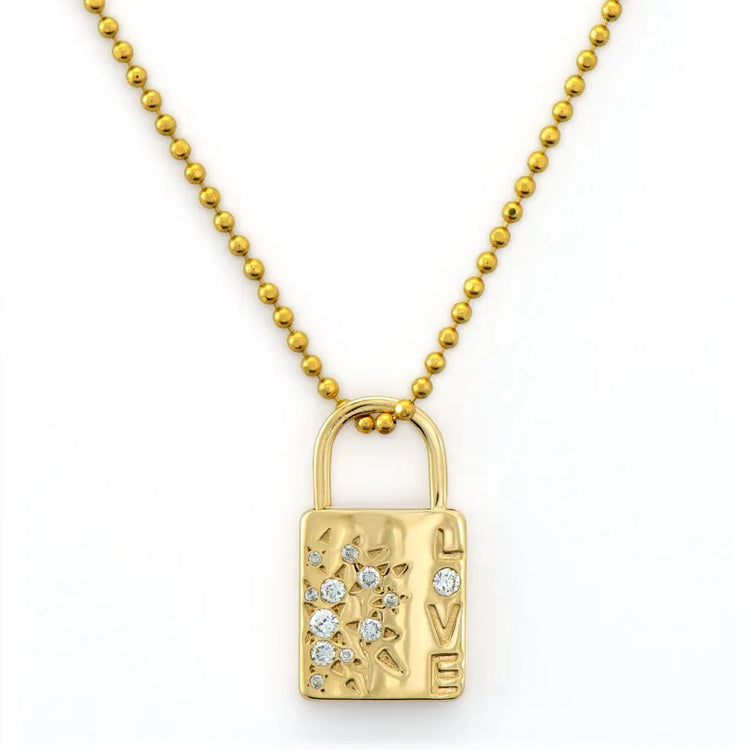 Medium Love Lock Pendant