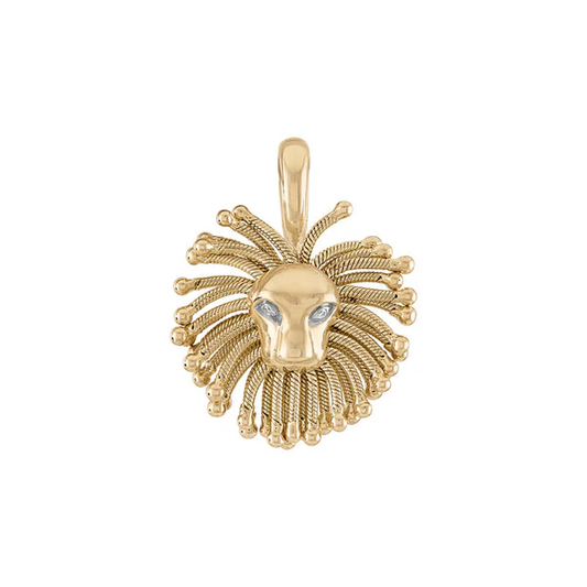 14ky Lion Pendant by Eden Presley