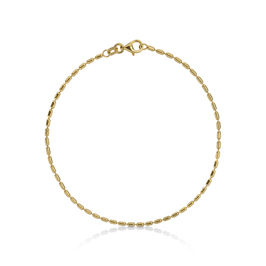 14ky Puff Tic Tac Bracelet