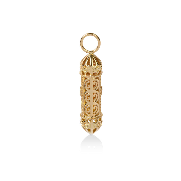 14ky Custom Mezuzah Pendant