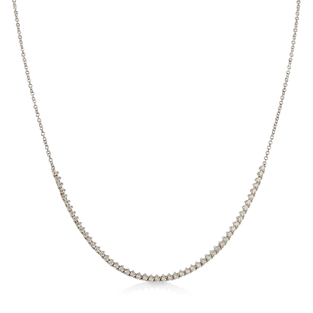 14kw .65ctw Diamond Segment Necklace
