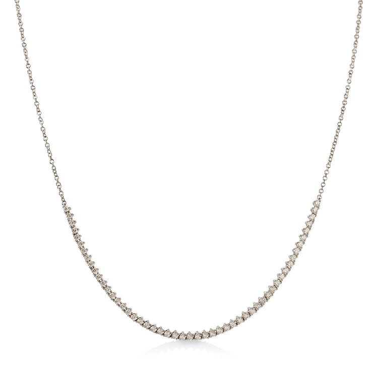 14kw .65ctw Diamond Segment Necklace