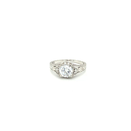 Vintage-Inspired Jolie Wide Tapered Ring