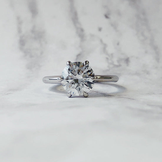 Platinum 6-Prong Solitaire