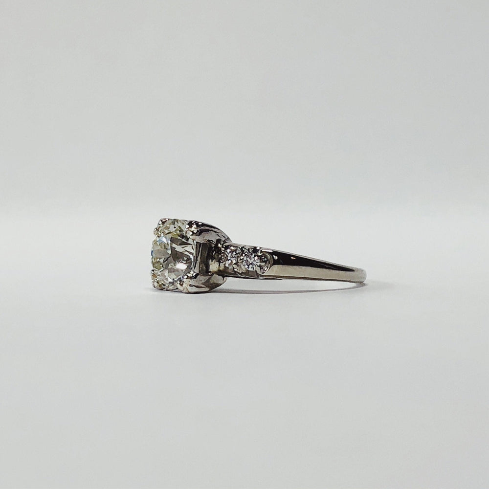 4-Prong 1.51ct Diamond Vintage Ring